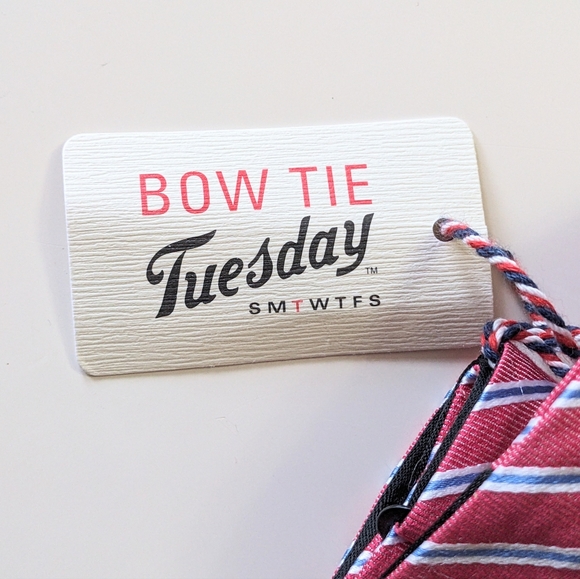 BOW TIE TUESDAY, Red, White and Blue Bow tie - Picture 2 of 5